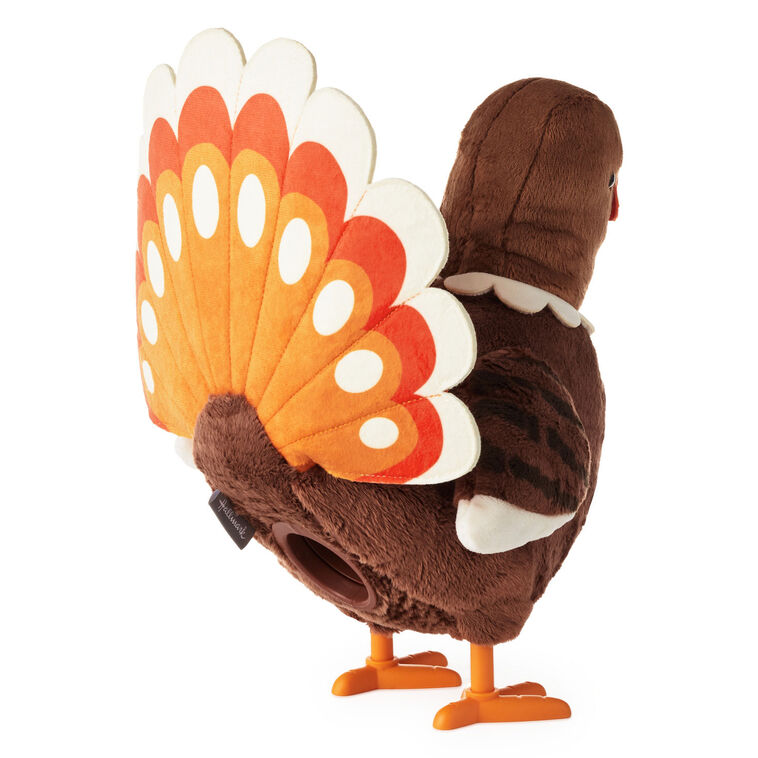 Gobblin' Egg-Laying Turkey Plush With Sound and Motion, 12" - Raymond's Hallmark