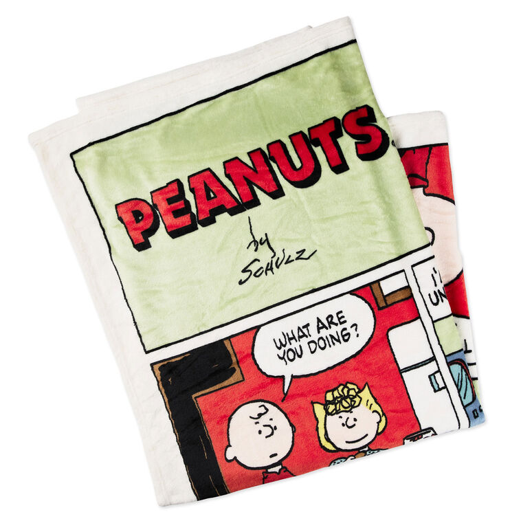 Peanuts Christmas Blanket - Raymond's Hallmark