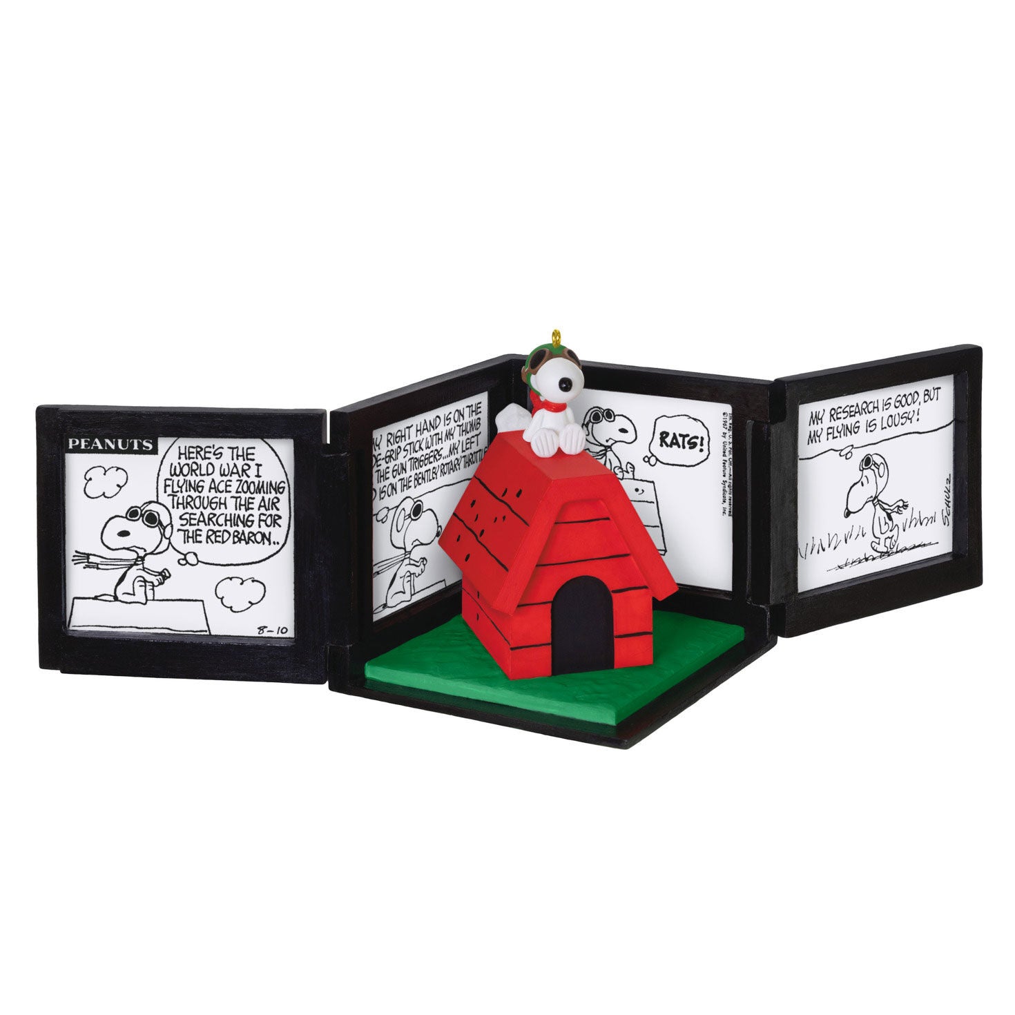 Snoopy as the Flying Ace Ornament - Raymond's Hallmark
