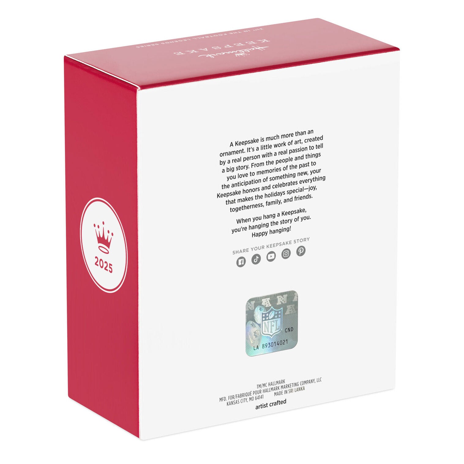 NFL Philadelphia Eagles Jalen Hurts Football Legends Ornament - Raymond's Hallmark