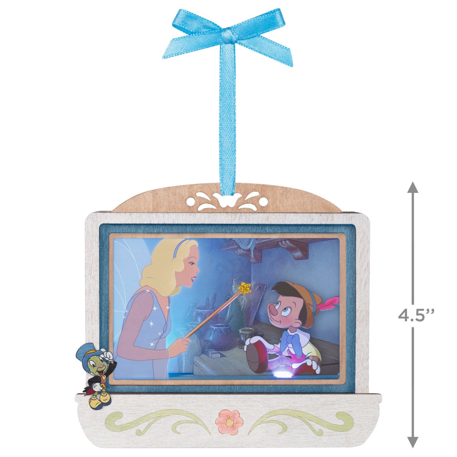 Geppetto’s Wish Come True Papercraft Ornament With Light - Raymond's Hallmark