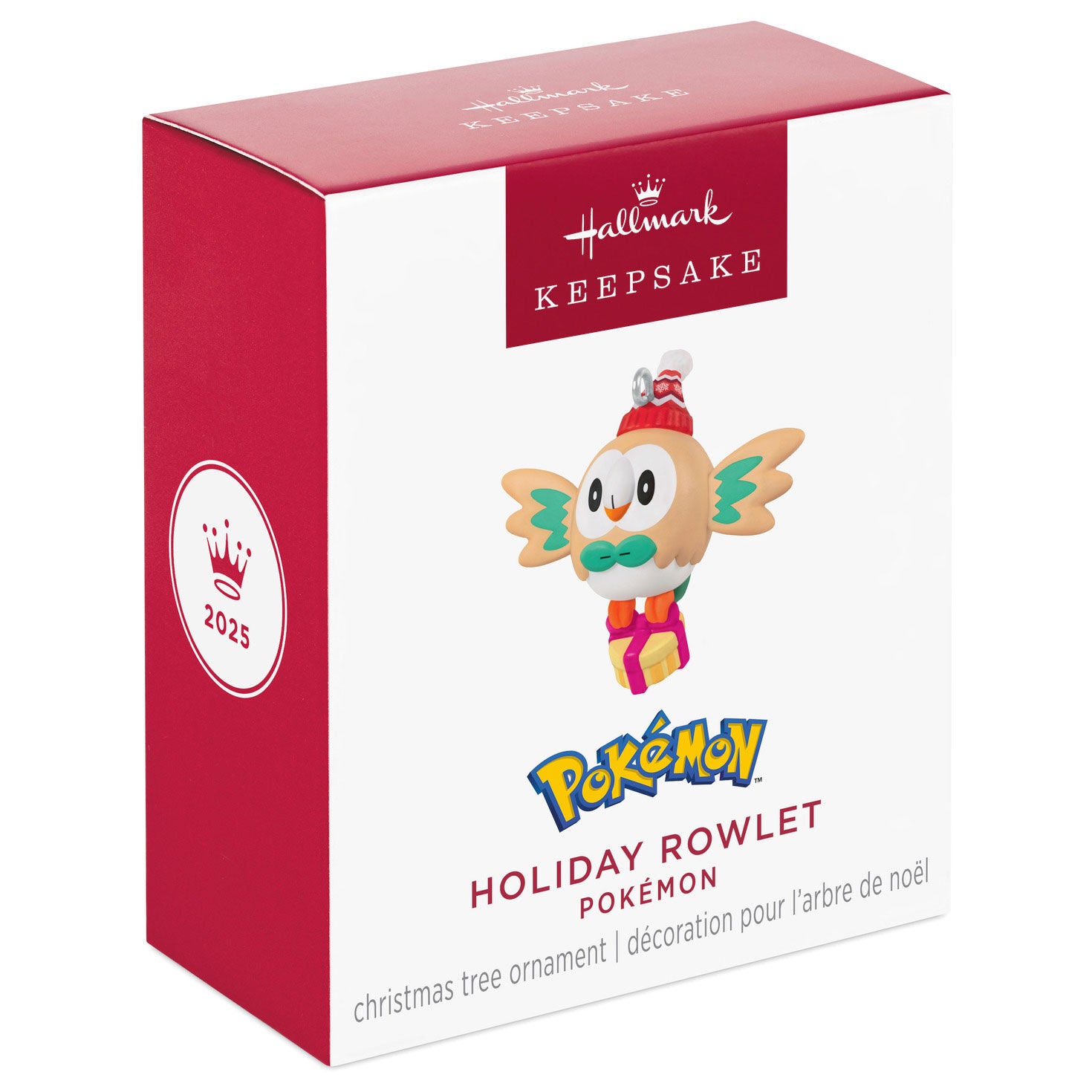 Mini Holiday Rowlet Ornament - Raymond's Hallmark