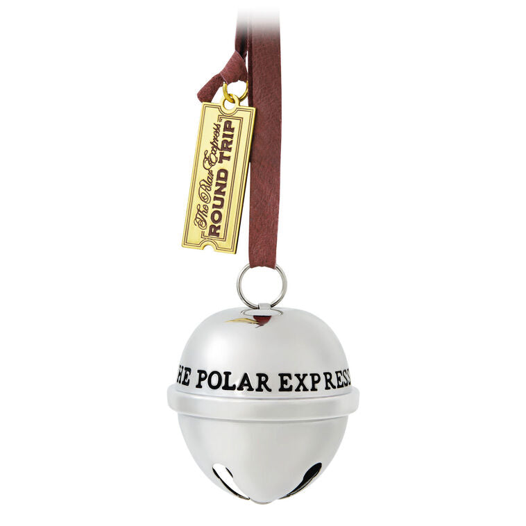 The Polar Express™ Santa's Sleigh Bell 2026 Metal Ornament