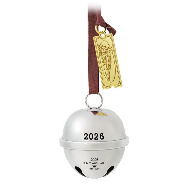 The Polar Express™ Santa's Sleigh Bell 2026 Metal Ornament