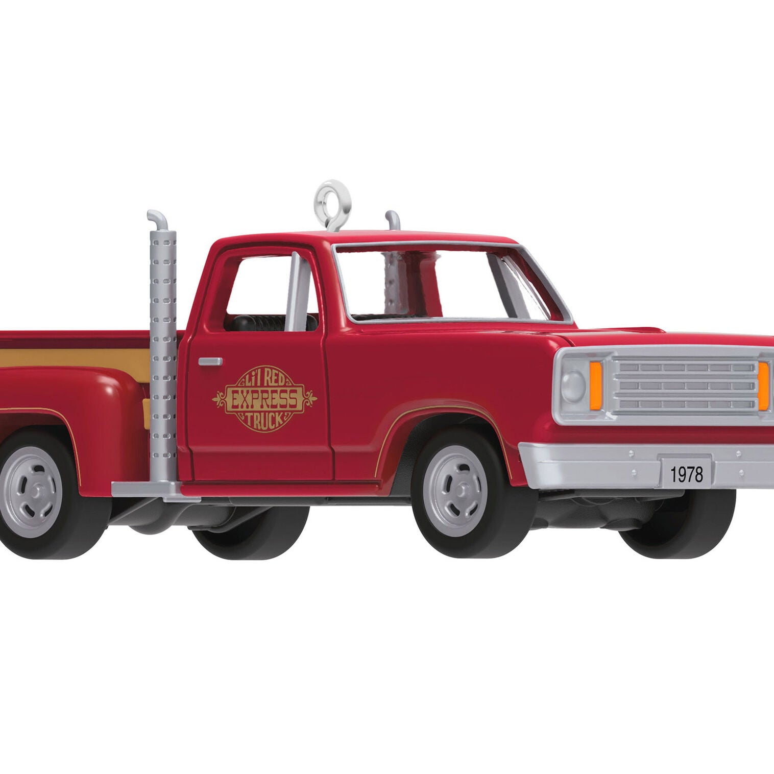 Mini Lil' American Trucks 1978 Dodge Li'l Red Express Truck 2025 Metal Ornament, 0.75" - Raymond's Hallmark