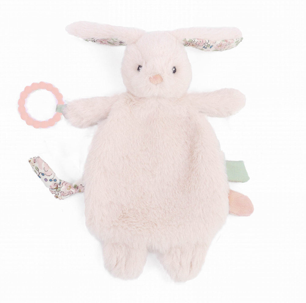 Rosie Bunny Silicone Teether Lovie/Pink - Raymond's Hallmark