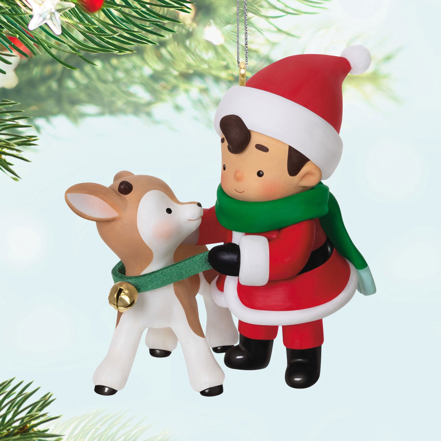 Young Santa Ornament - Raymond's Hallmark