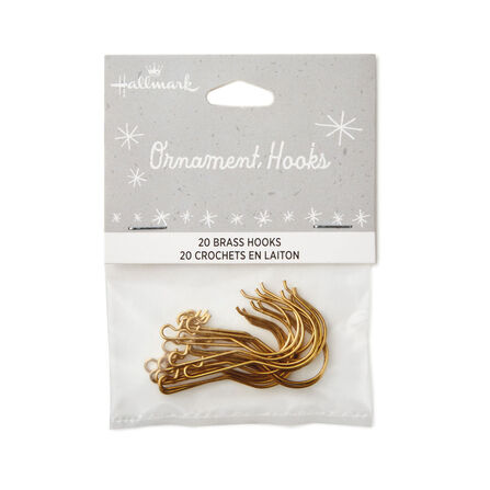 BRASS ORNAMENT HOOKS
