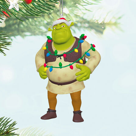 AND TO ALL A GROSS NIGHT SHREK ORNAMENT