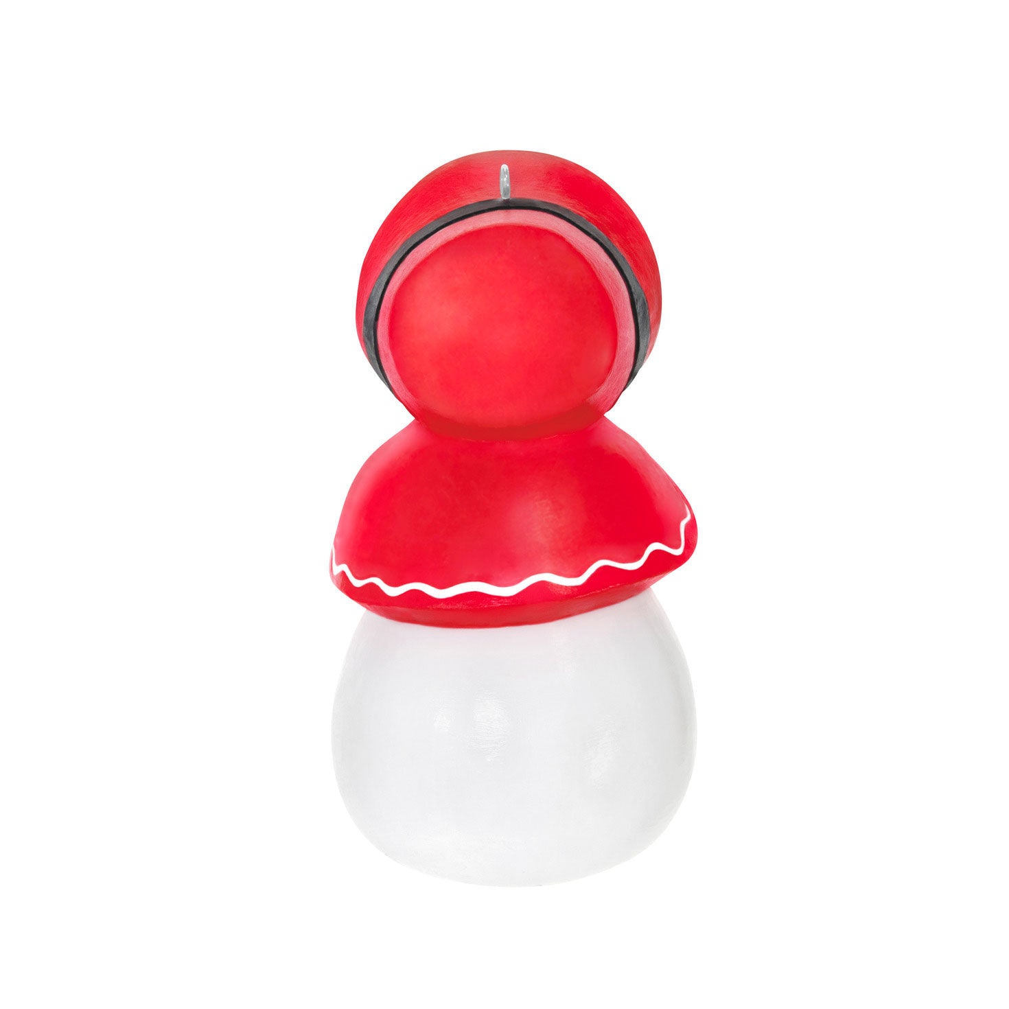 Sweet Snow Girl Porcelain Limited Ornament