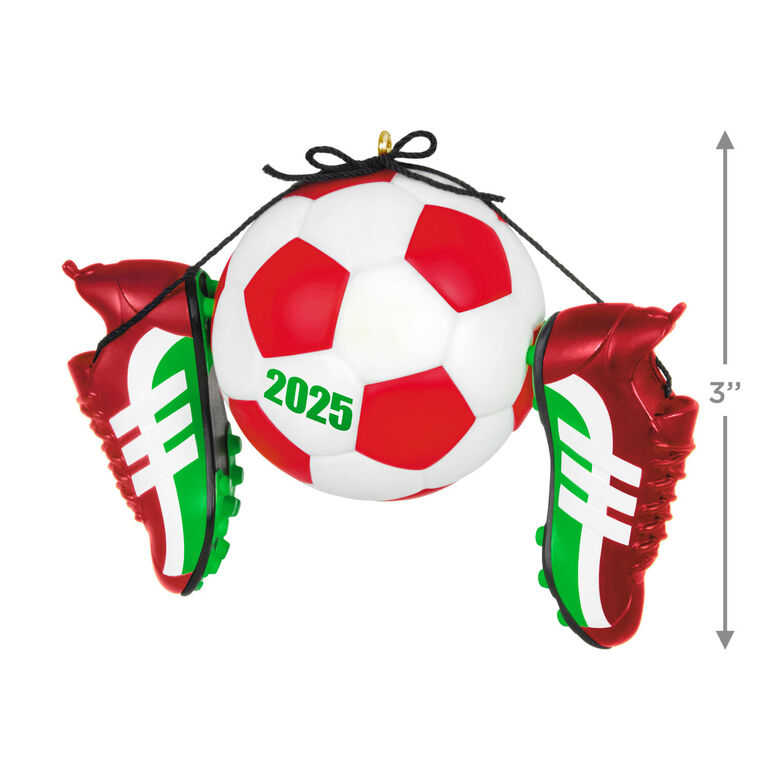 Soccer Star Ornament 2025 - Raymond's Hallmark