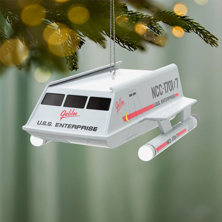 Star Trek™: The Original Series Shuttlecraft Galileo NCC-1701/7 Ornament With Sound