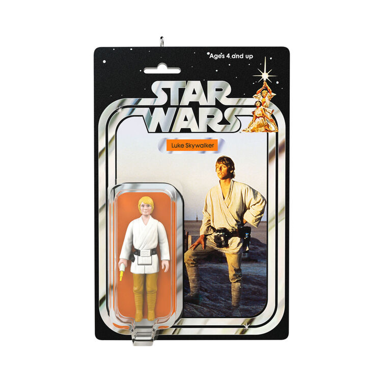 Star Wars Luke Skywalker Vintage Figure Ornament