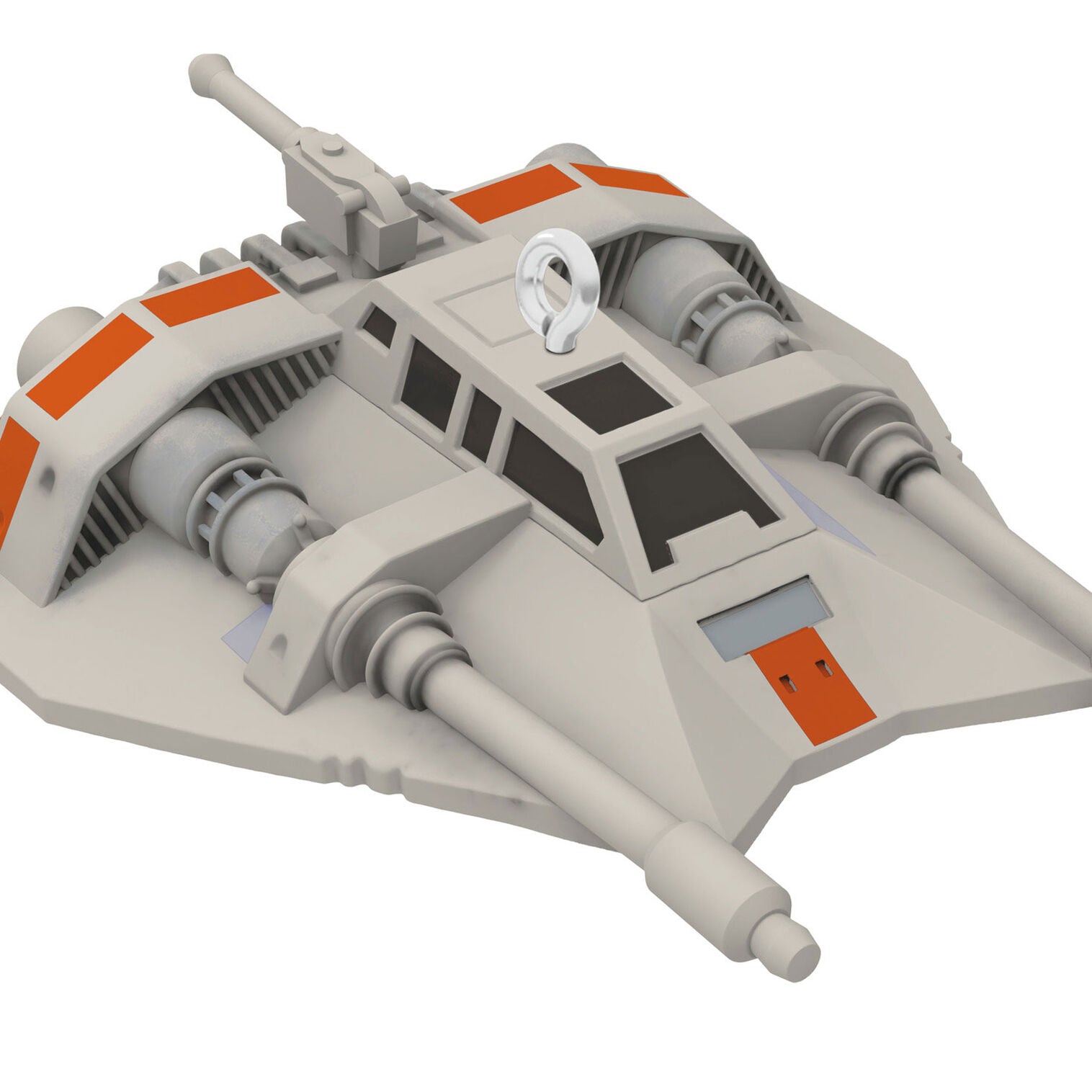Mini Star Wars: The Empire Strikes Back™ Rebel Snowspeeder™ Ornament, 0.25" - Raymond's Hallmark