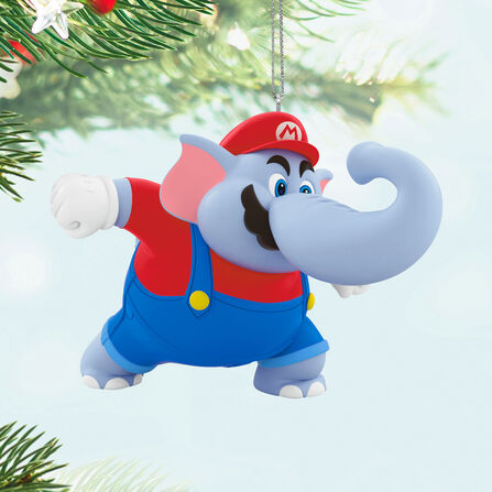 ELEPHANT MARIO ORNAMENT