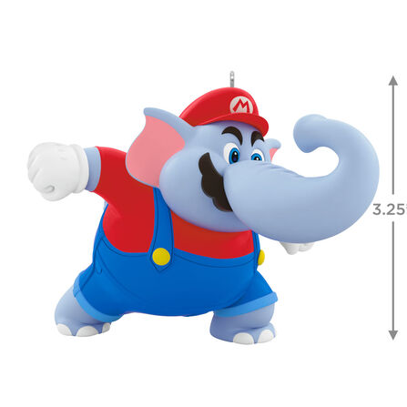 ELEPHANT MARIO ORNAMENT
