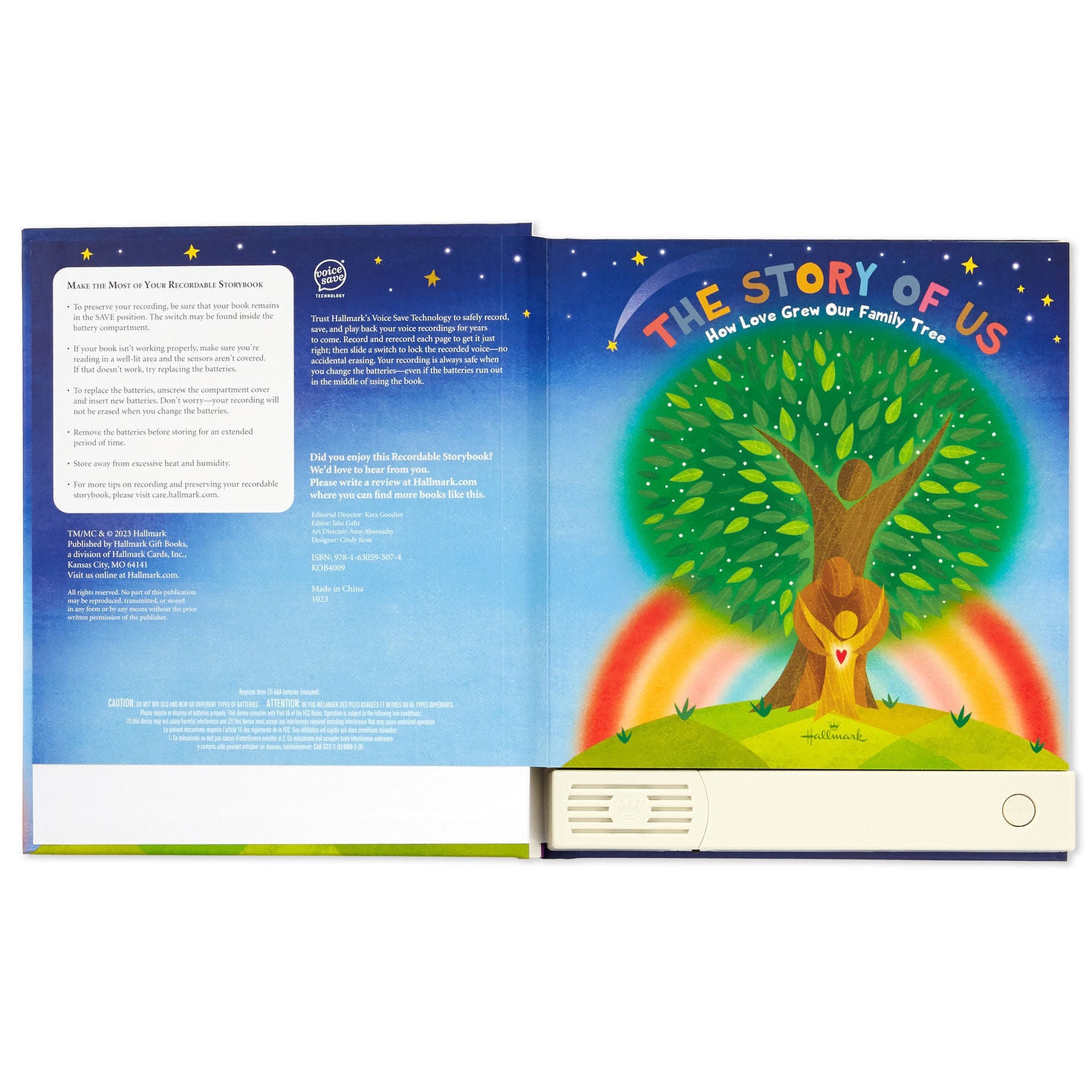 The Story Of Us Recordable Storybook
