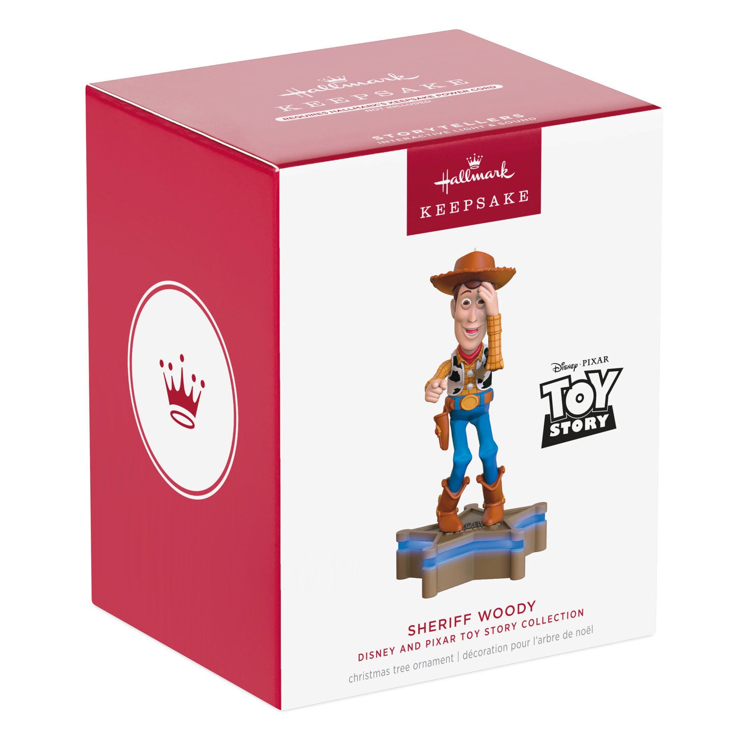 Sheriff Woody Ornament With Light and Sound - Raymond's Hallmark