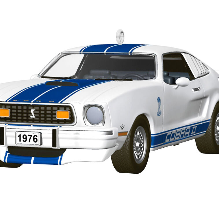 Classic American Cars 1976 Ford Mustang Cobra II 2026 Metal Ornament