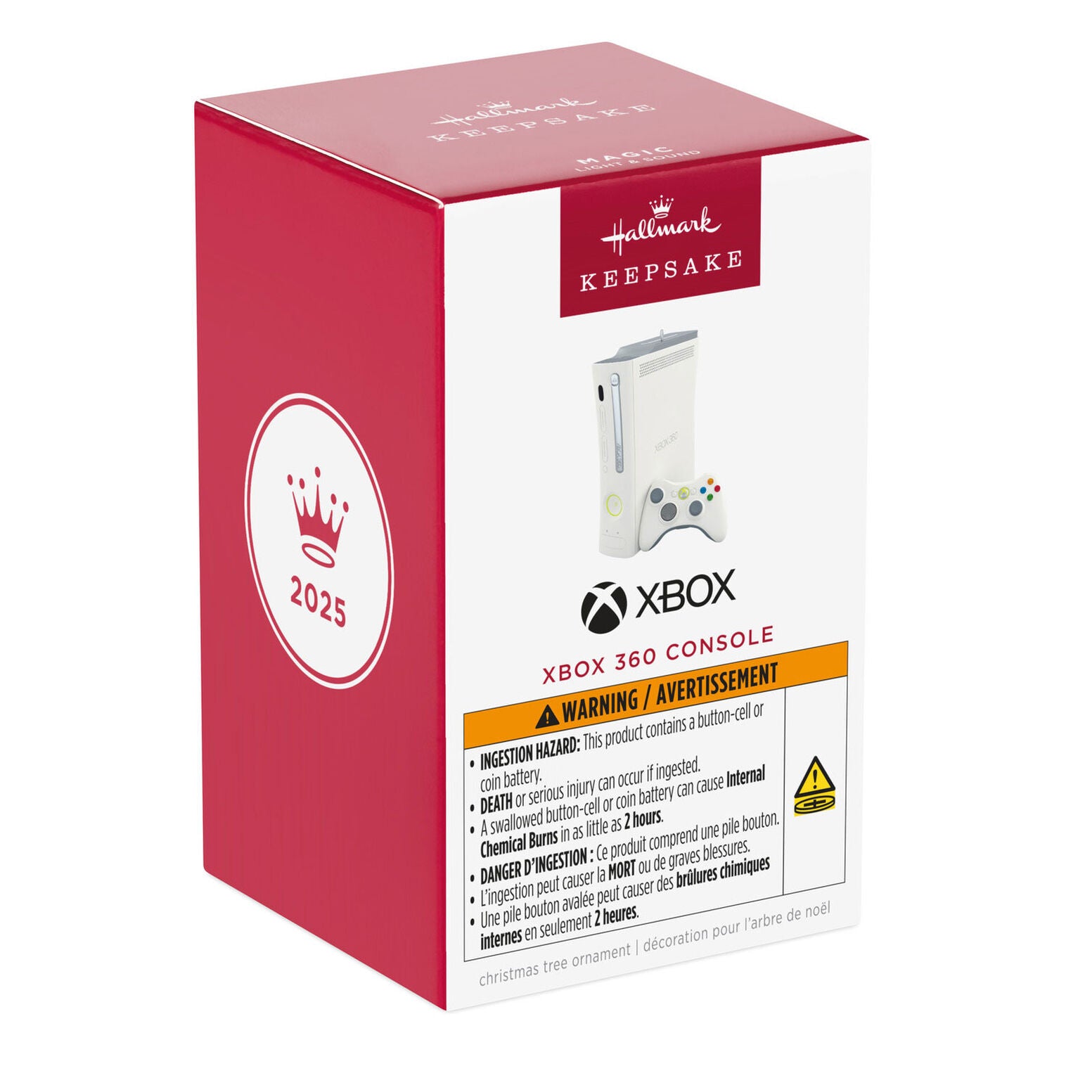 Xbox 360 Console Ornament With Light and Sound - Raymond's Hallmark
