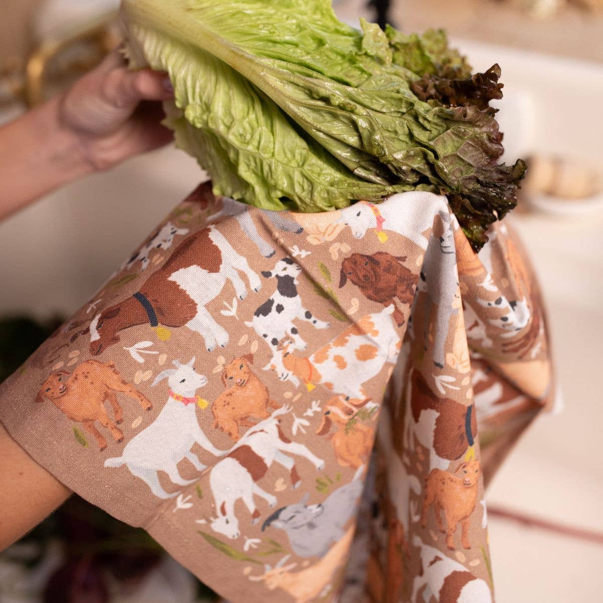 Totes Magoats Tea Towel - Raymond's Hallmark