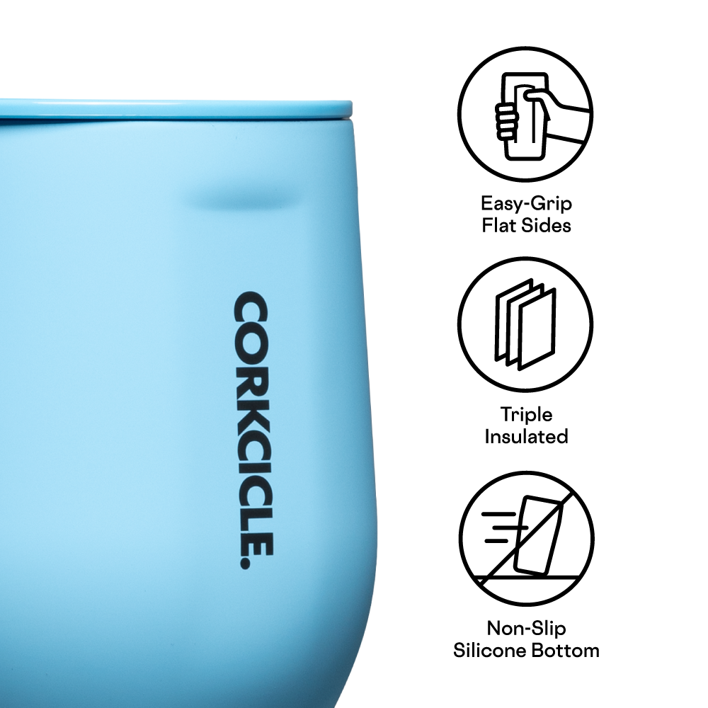 Stemless - 12oz Santorini - Raymond's Hallmark