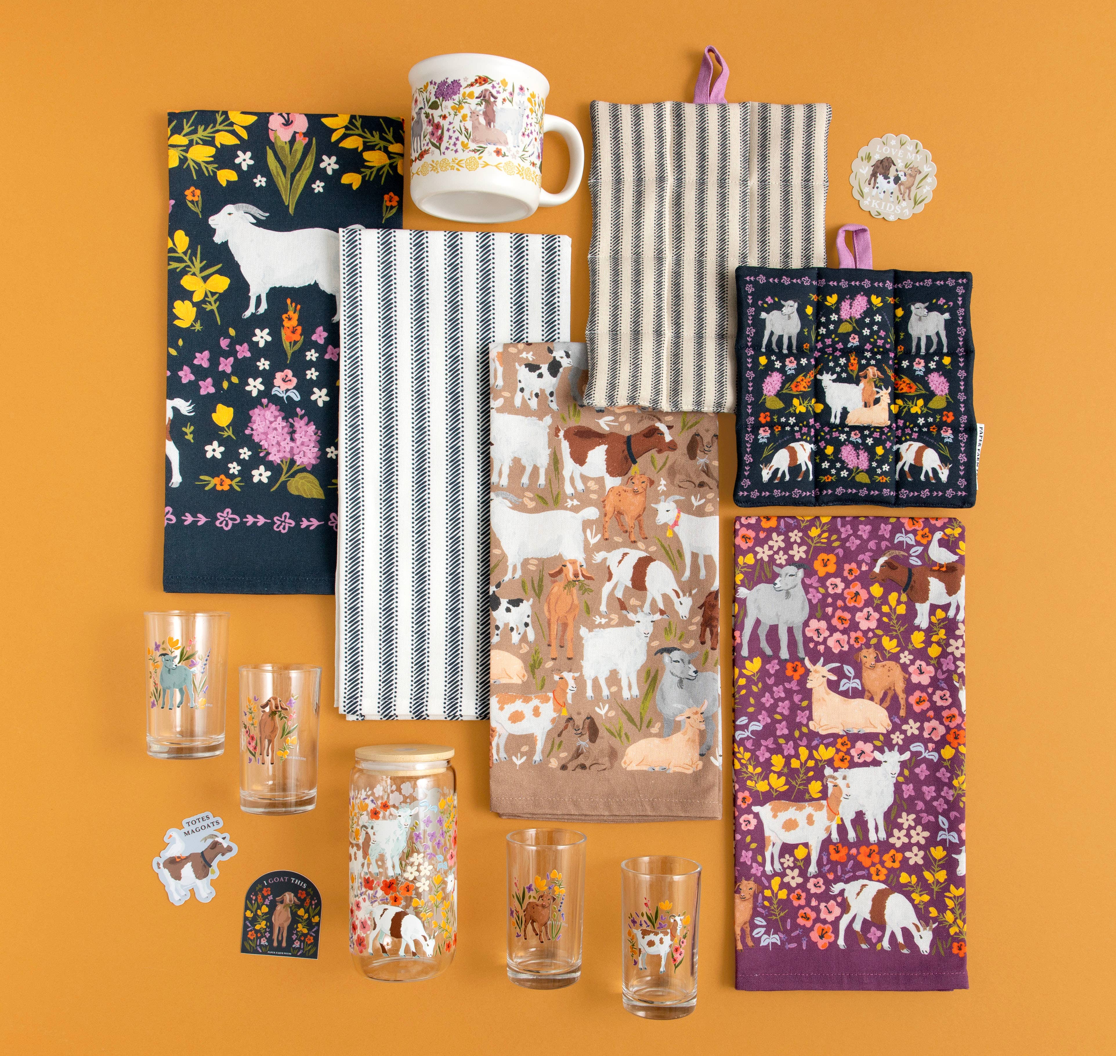 Totes Magoats Tea Towel - Raymond's Hallmark