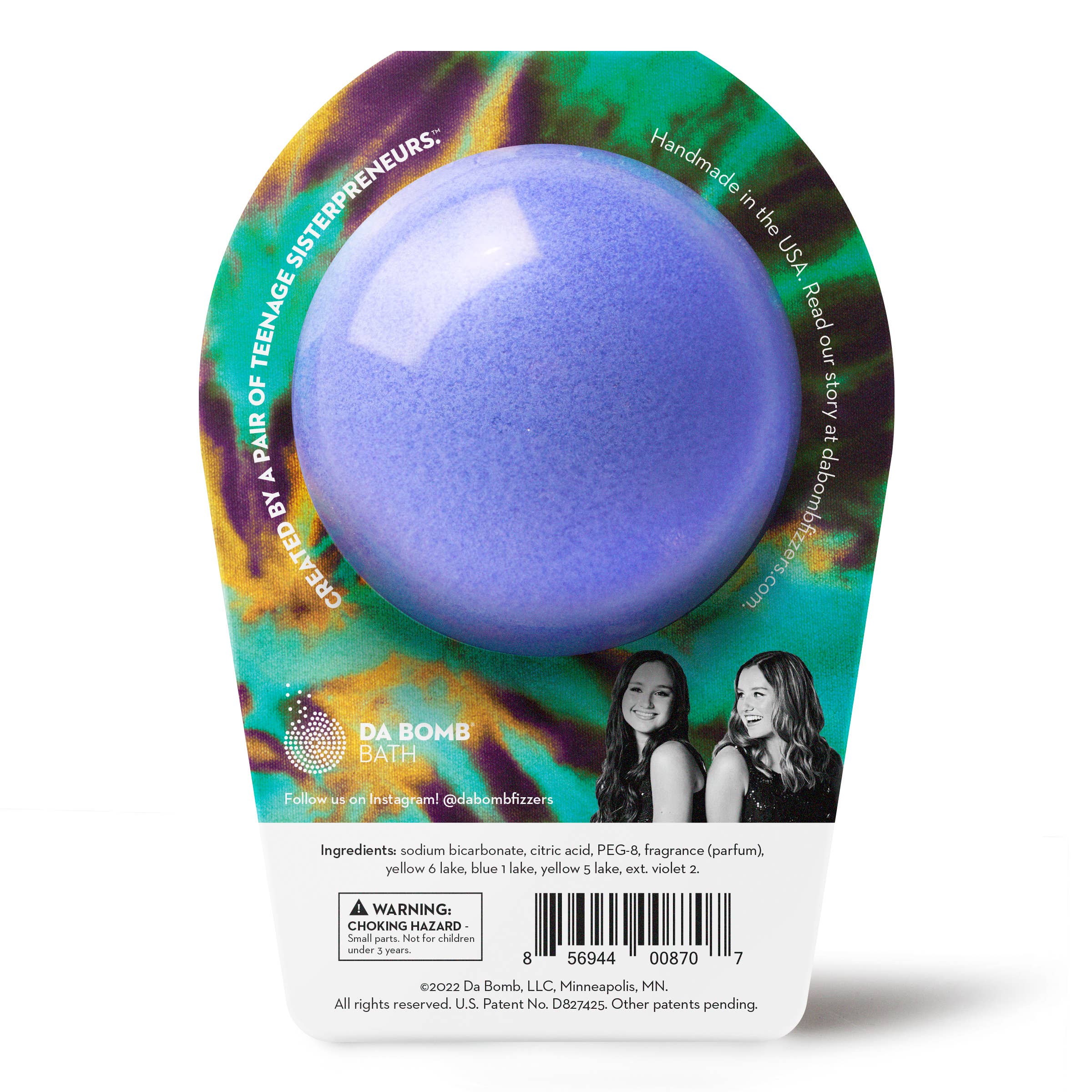 Tie Dye Bomb Purple - Raymond's Hallmark