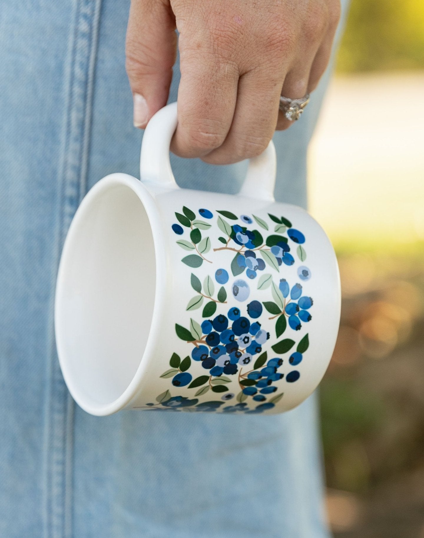 Blueberry Field Mug - Raymond's Hallmark