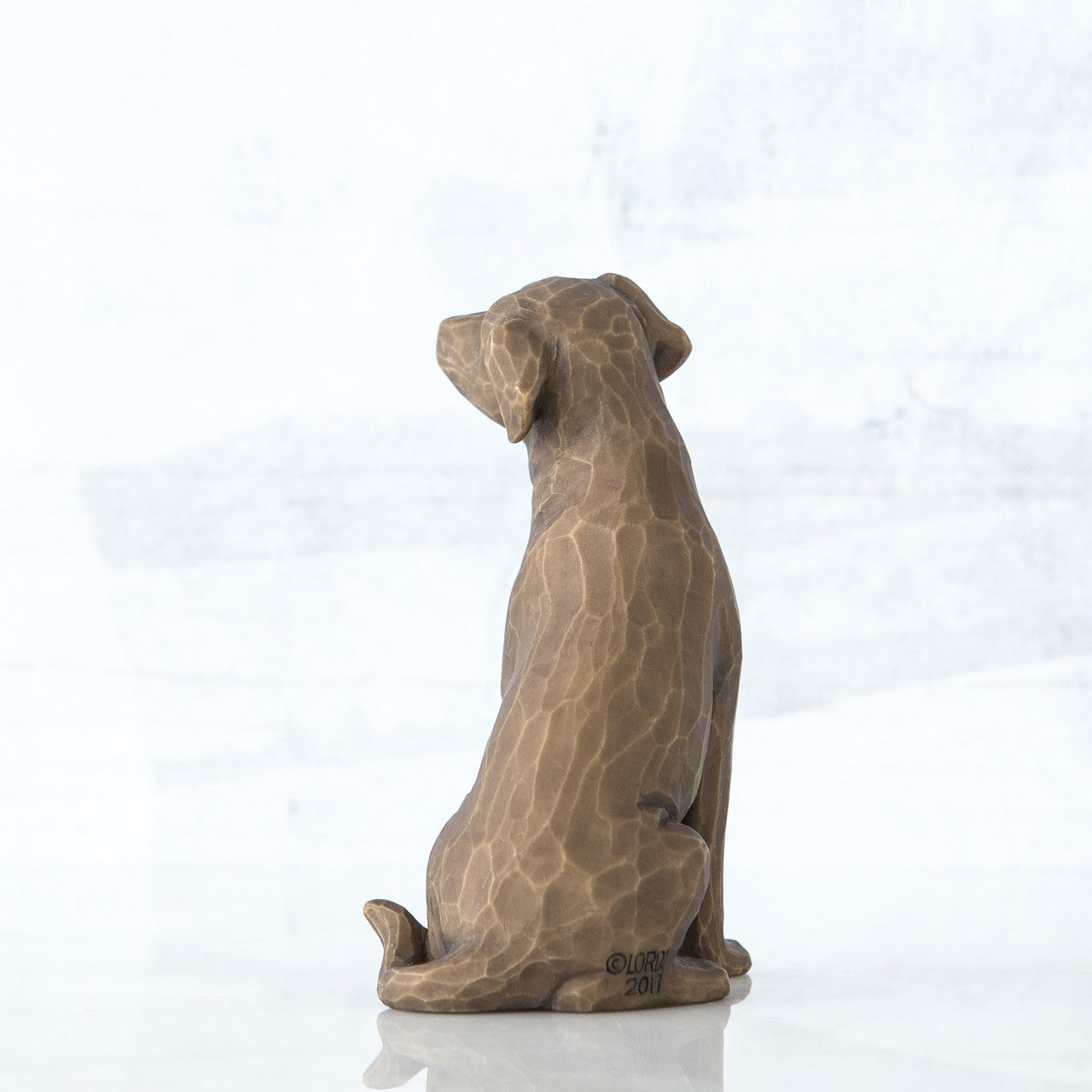 Love My Dog Dark Sculpted Figure - Raymond's Hallmark