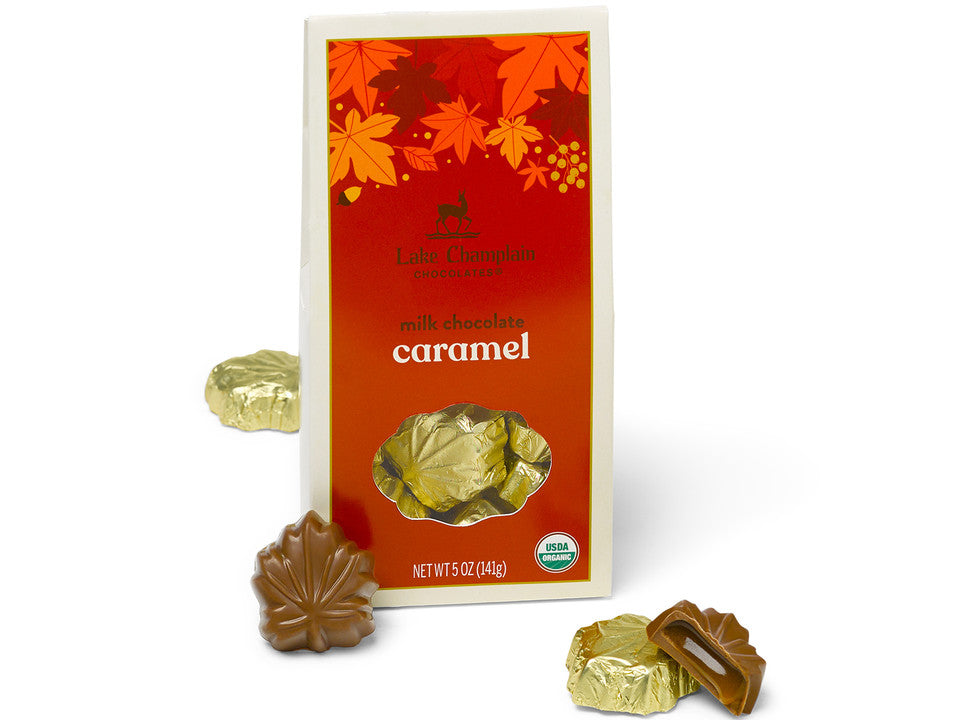 Leaf Caramel Bag milk - Raymond's Hallmark