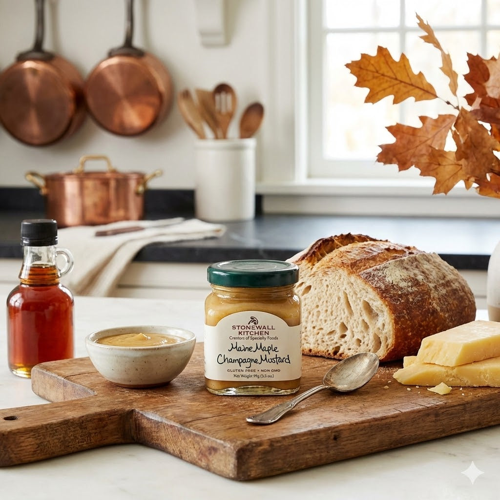 Maine Maple Champagne Mustard 3.5oz - Raymond's Hallmark