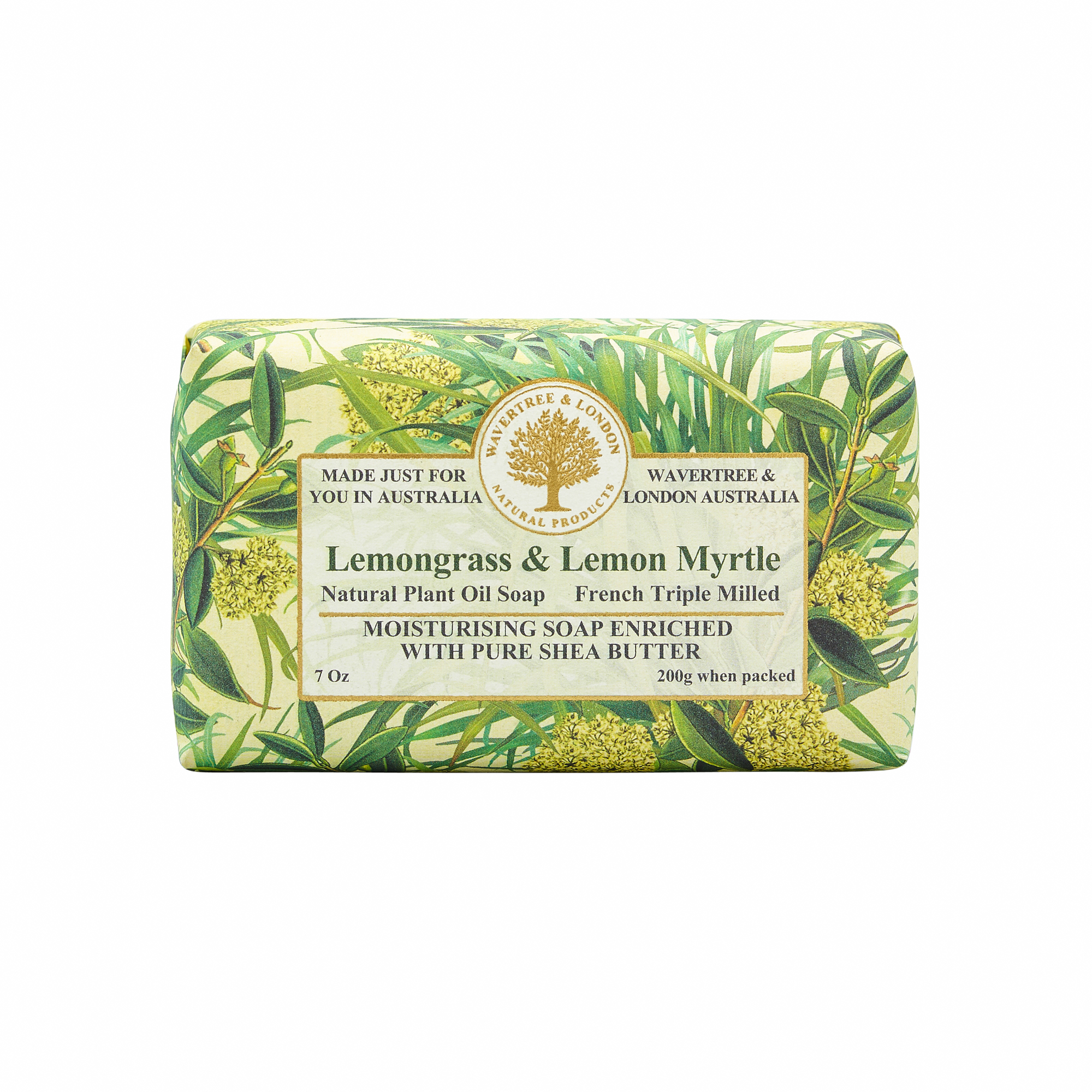 Lemongrass & Lemon Myrtle Soap