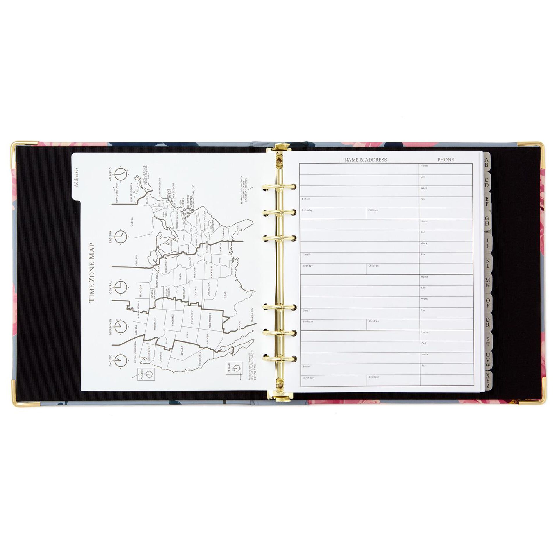 Pink Flower Address Book - Raymond's Hallmark