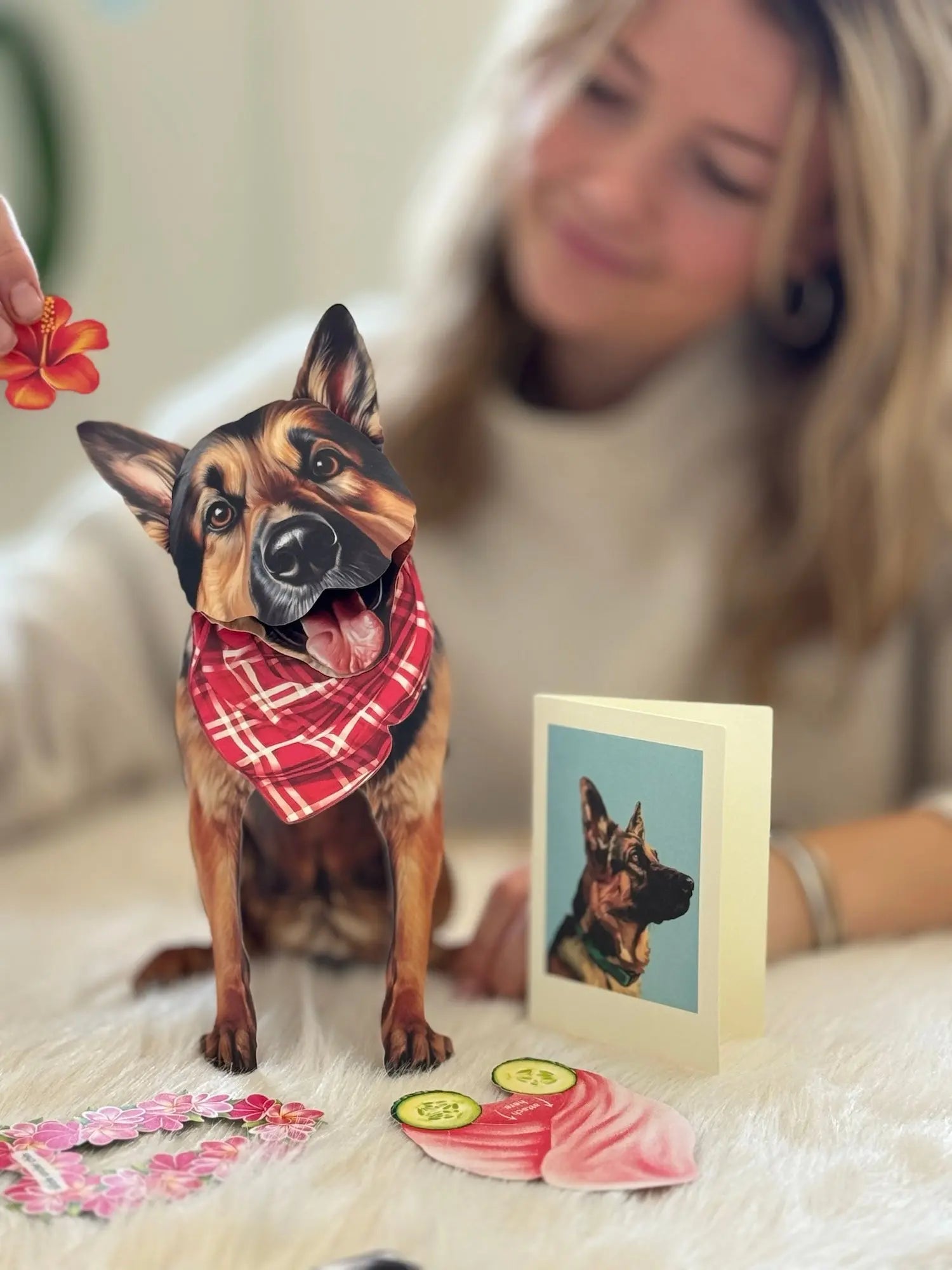 German Shepherd Pop-Up Pup - Raymond's Hallmark