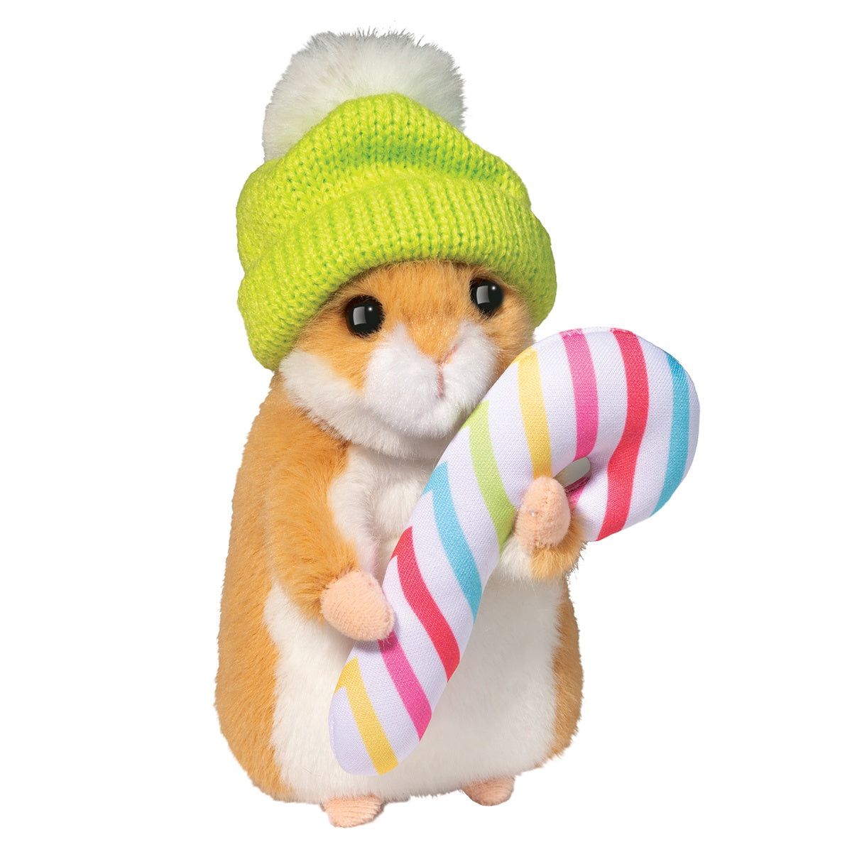 Hamster w/Winter Hat & Candy Cane - Raymond's Hallmark