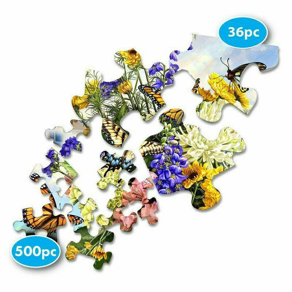 Butterfly Blossom -  36 Piece Jigsaw Puzzle