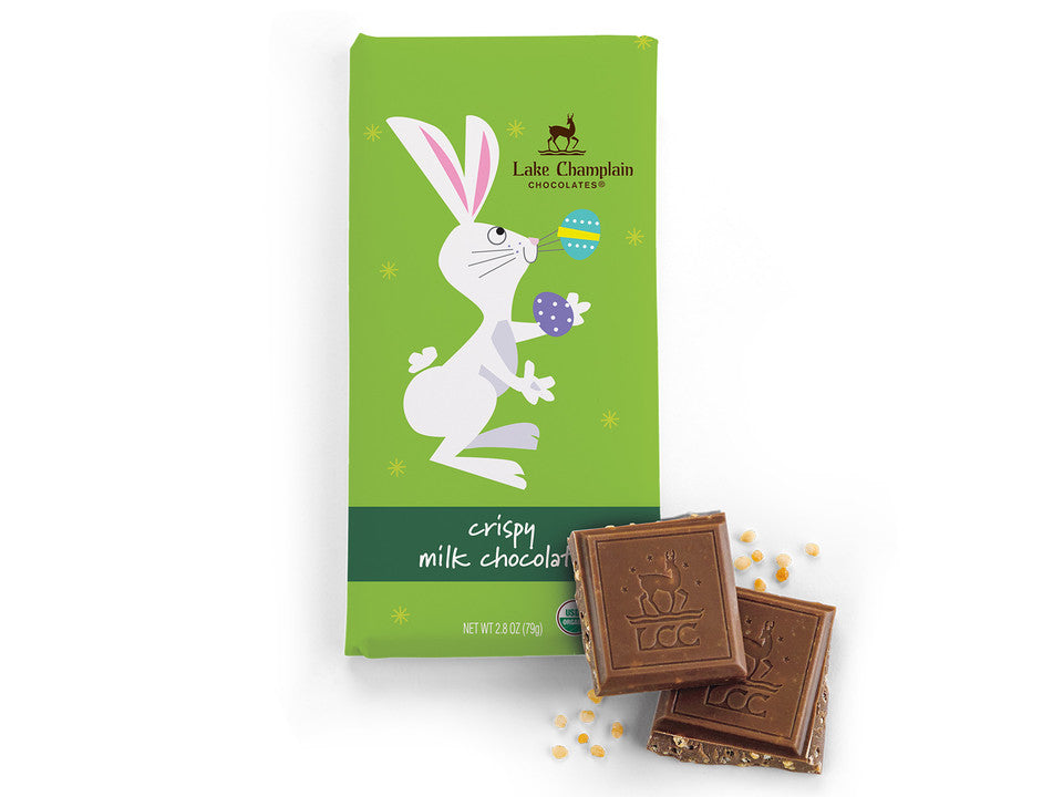 Easter Crispy Milk Chocolate Bar - Raymond's Hallmark