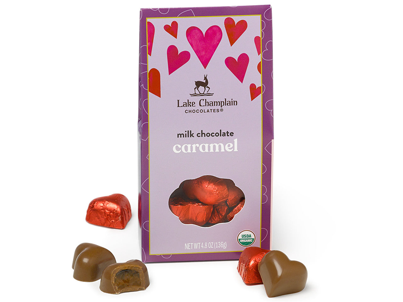 Heart Caramel Milk Box - Raymond's Hallmark