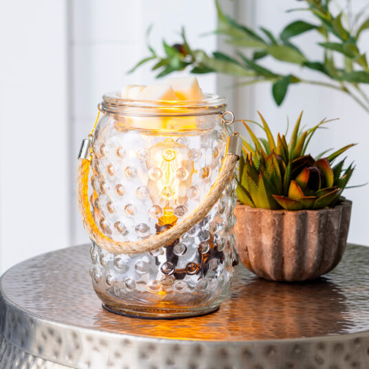 Hobnail & Rope Vintage Bulb Illumination Fragrance Warmer