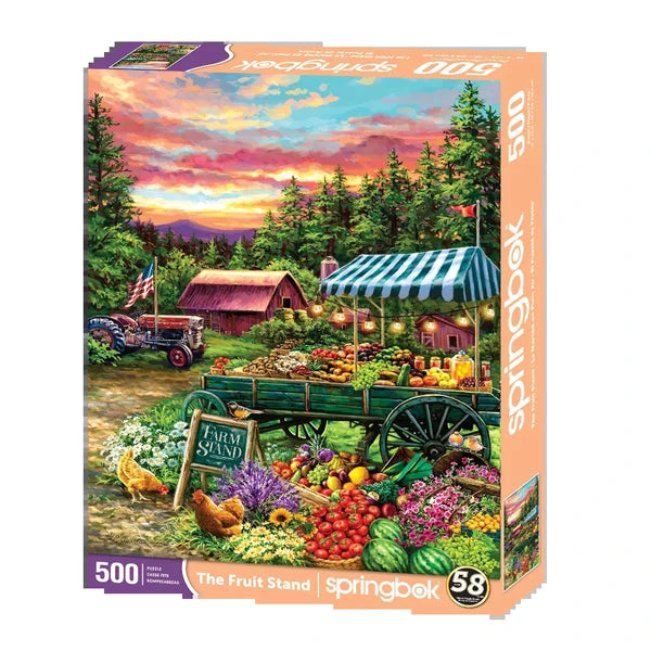 The Fruit Stand-500 pc - Raymond's Hallmark