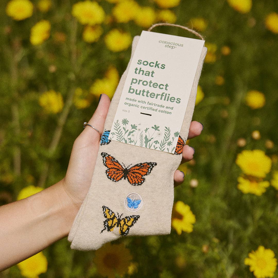 Socks That Protect Butterflies - Raymond's Hallmark