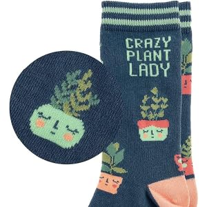Karma Socks Crazy Plant Lady - Raymond's Hallmark