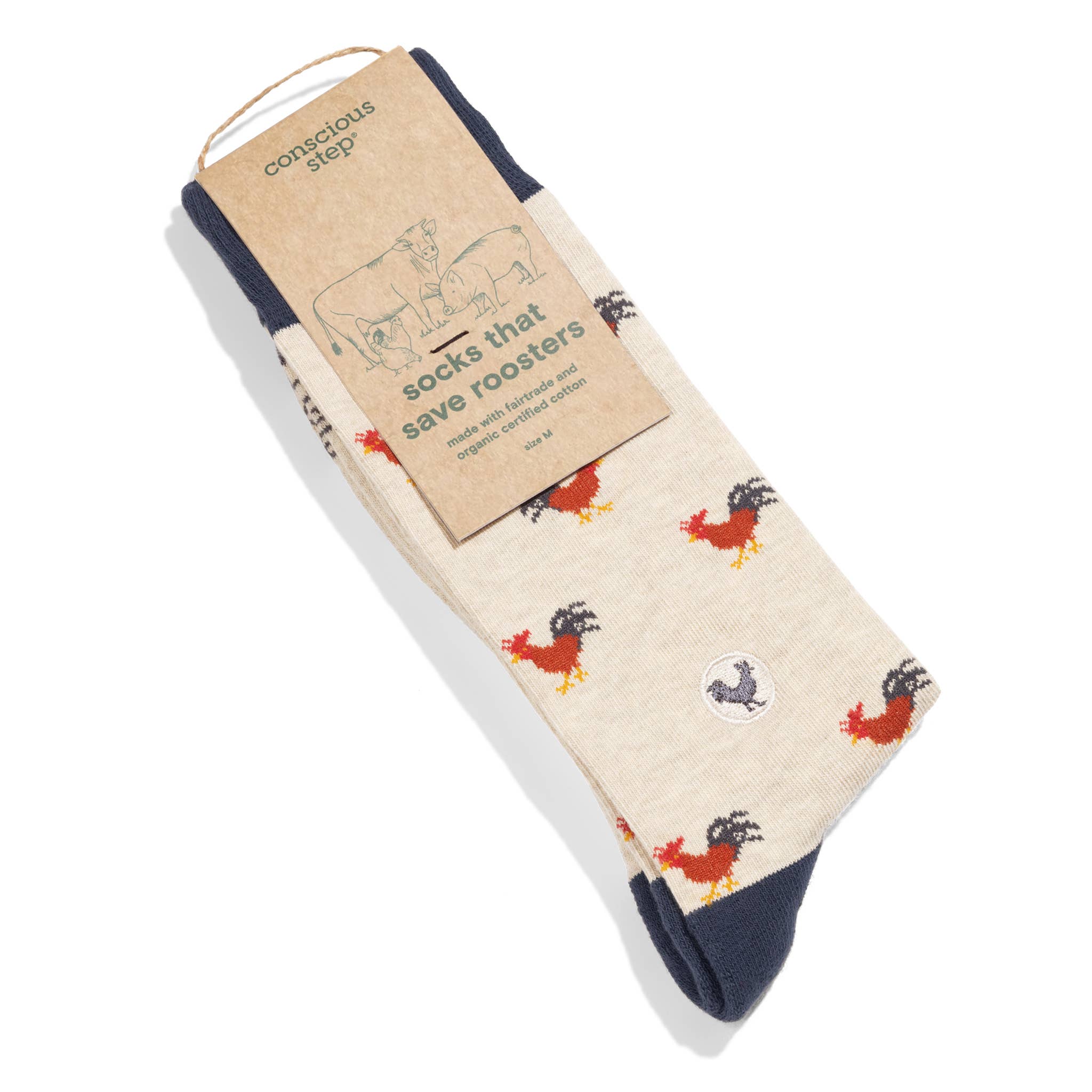 Socks that Save Roosters - Raymond's Hallmark