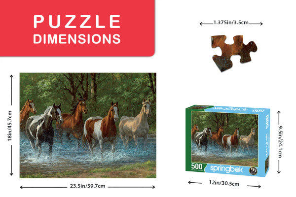 Summer Creek - 500 Piece Jigsaw Puzzle - Raymond's Hallmark