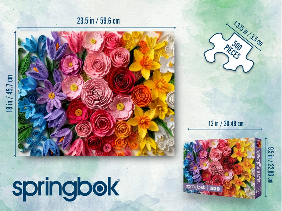 Quilled Flower Garden- 500 - Raymond's Hallmark