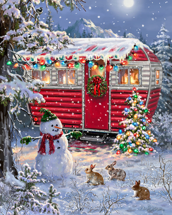 Snowy Retreat -  1000 Piece Jigsaw Puzzle - Raymond's Hallmark