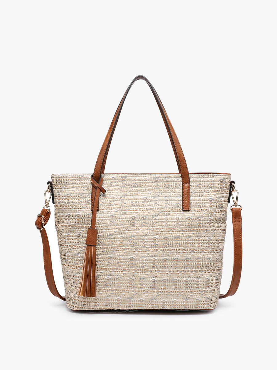 M1921 August 2 Tone Natural Women's Tote Bag - Raymond's Hallmark