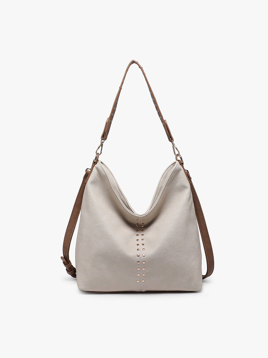 Emery Hobo Crossbody Bag - Khaki/Brown - Raymond's Hallmark