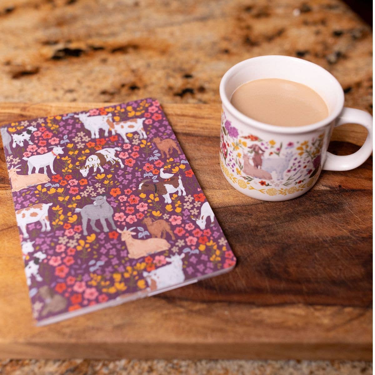 Goat Folk Floral Mug - Raymond's Hallmark